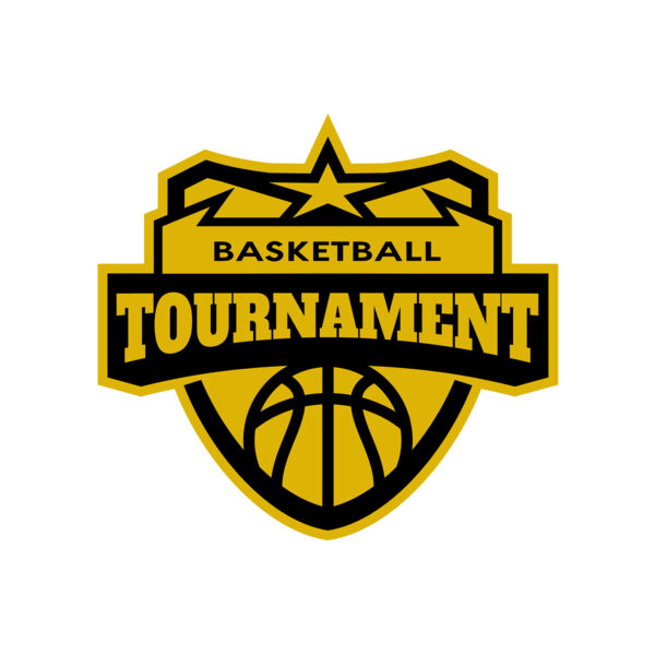 Tournament Basketball logo template 02 Thumbnail