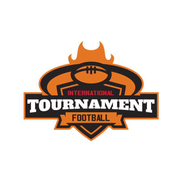Tournament International Football logo template Thumbnail