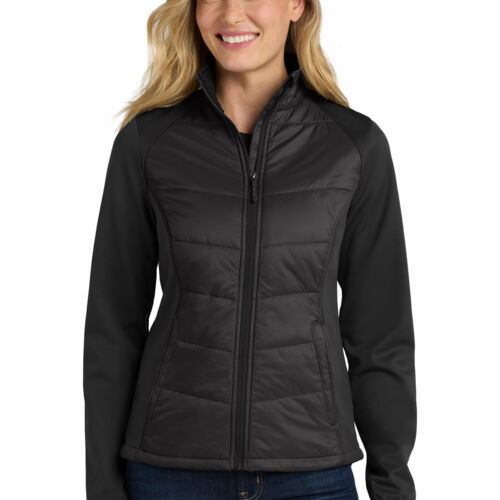 Ladies Hybrid Soft Shell Jacket Thumbnail