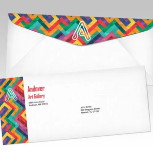 Linen Uncoated #10 70lb Envelope with Digital Print Thumbnail