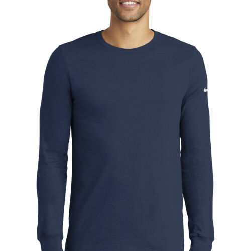 Dri FIT Cotton/Poly Long Sleeve Tee (stock alert) Thumbnail