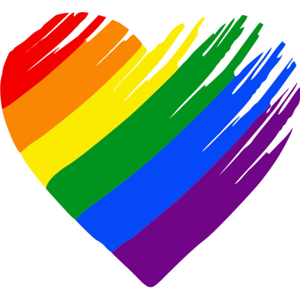 LGBT Gay Pride Rainbow Heart 1 Thumbnail