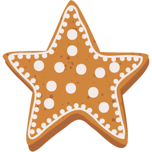 Gingerbread Cookie Star 1 Thumbnail