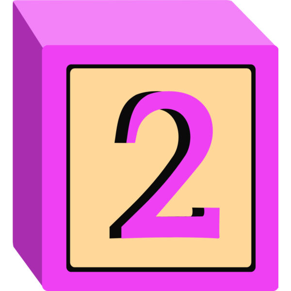 Toy Block Two 2 Thumbnail