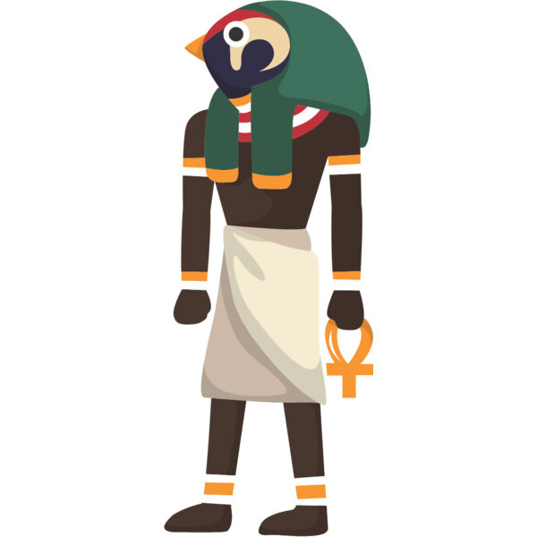 Colored Egyptian God 1 Thumbnail