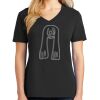 Ladies Core Cotton V-Neck Tee Thumbnail