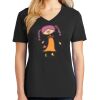 Ladies Core Cotton V-Neck Tee Thumbnail
