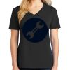 Ladies Core Cotton V-Neck Tee Thumbnail